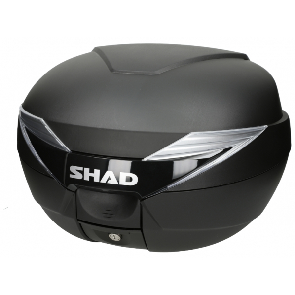 Topkoffer Shad SH39 inclusief slede 39 liter zwart