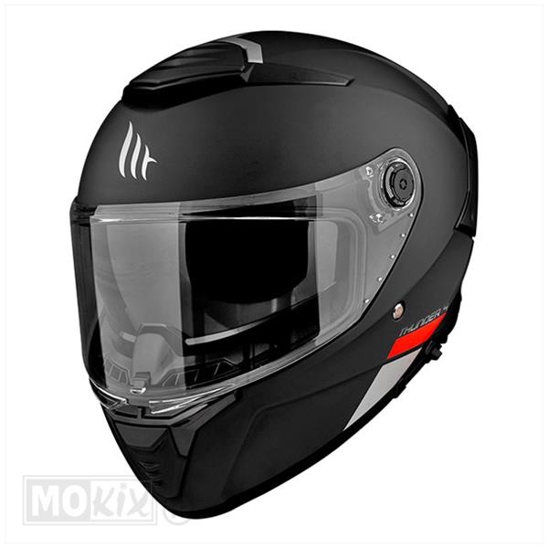 HELM THUNDER 4 SV SOLID MAT ZWART (xxl)